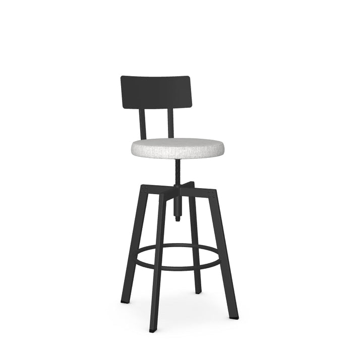 Architect Screw Stool -Upholstered
