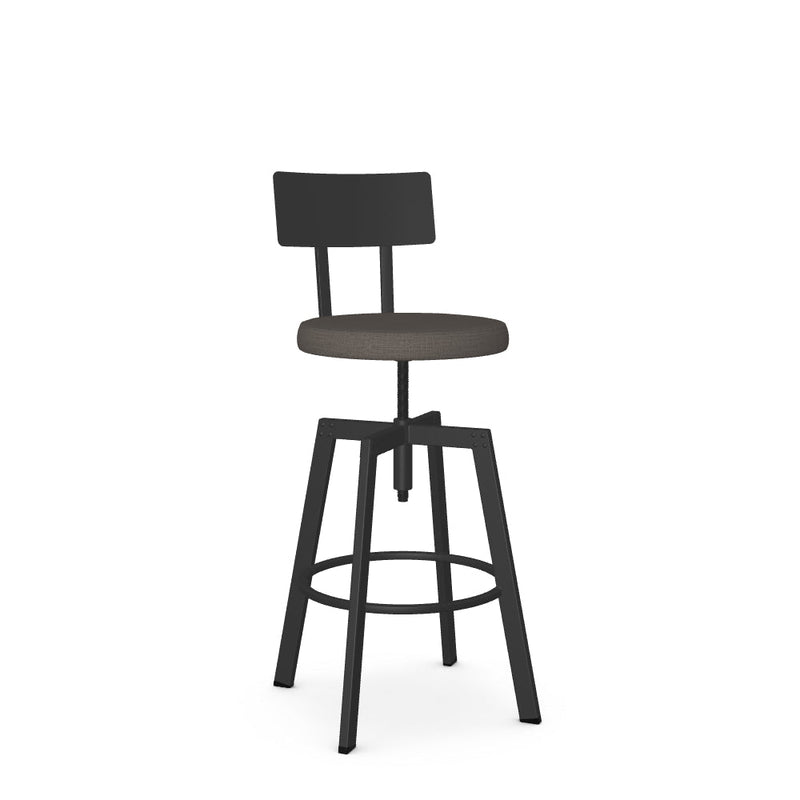 Architect Screw Stool -Upholstered