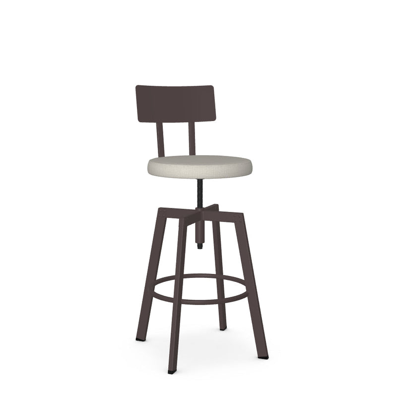 Architect Screw Stool -Upholstered