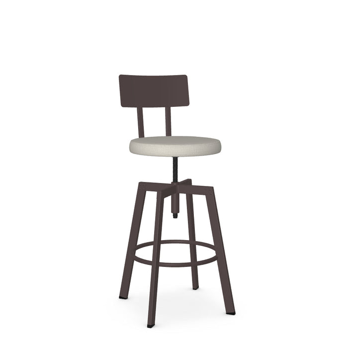 Architect Screw Stool -Upholstered