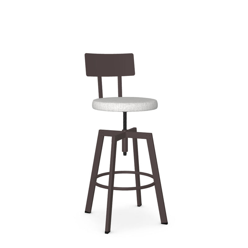 Architect Screw Stool -Upholstered
