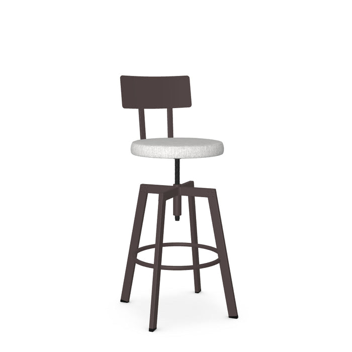 Architect Screw Stool -Upholstered