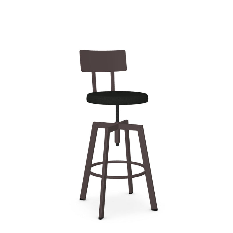 Architect Screw Stool -Upholstered