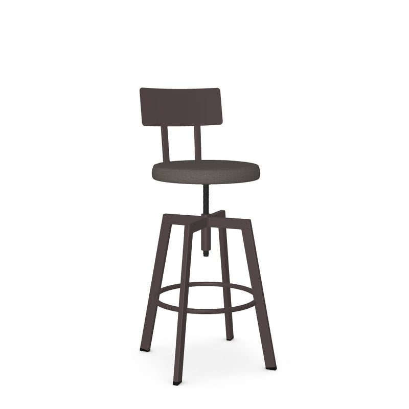 Architect Screw Stool -Upholstered