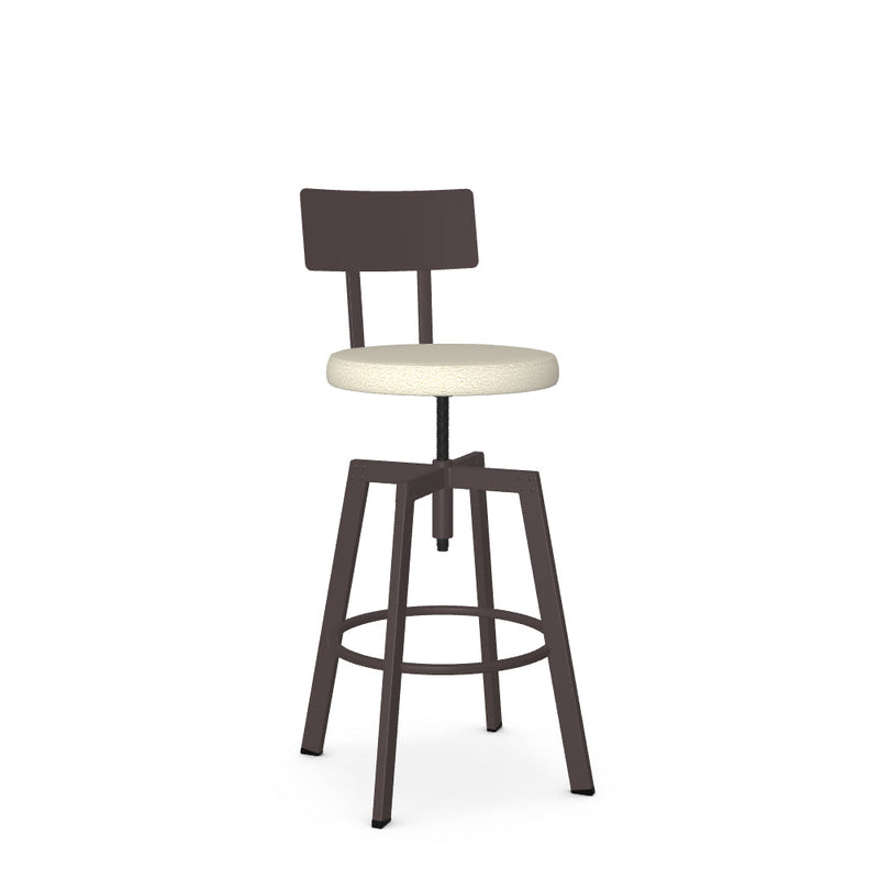 Architect Screw Stool -Upholstered