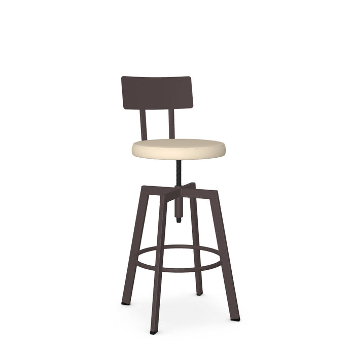 Architect Screw Stool -Upholstered