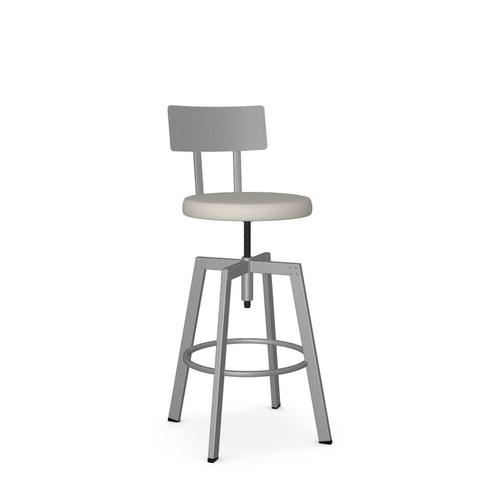 Architect Screw Stool -Upholstered