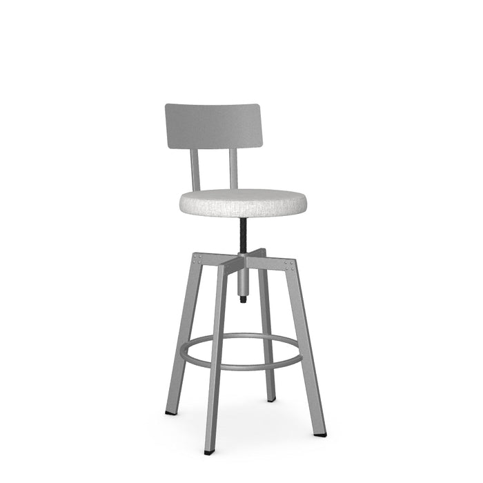 Architect Screw Stool -Upholstered