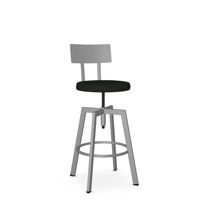 Architect Screw Stool -Upholstered