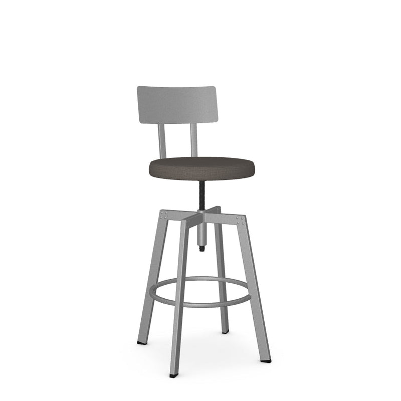 Architect Screw Stool -Upholstered