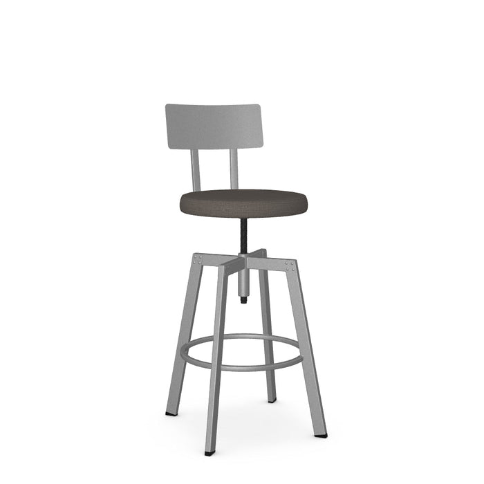 Architect Screw Stool -Upholstered