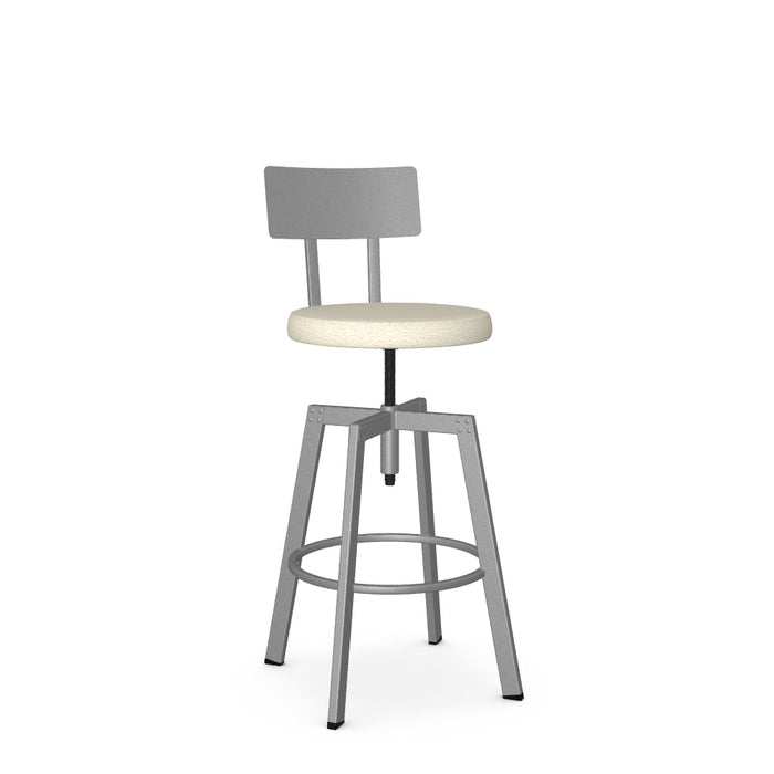 Architect Screw Stool -Upholstered