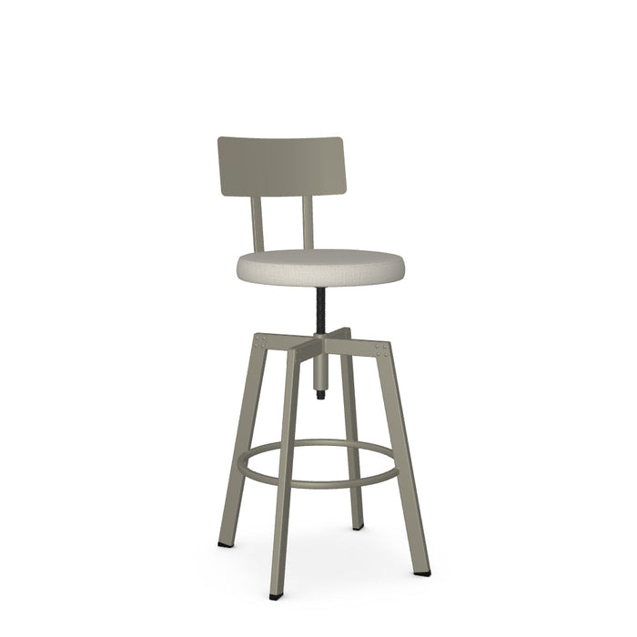 Architect Screw Stool -Upholstered