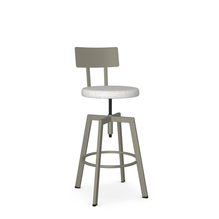 Architect Screw Stool -Upholstered