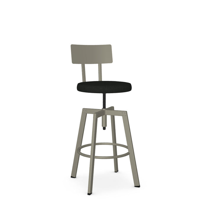 Architect Screw Stool -Upholstered
