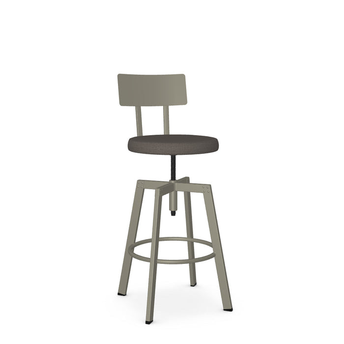 Architect Screw Stool -Upholstered
