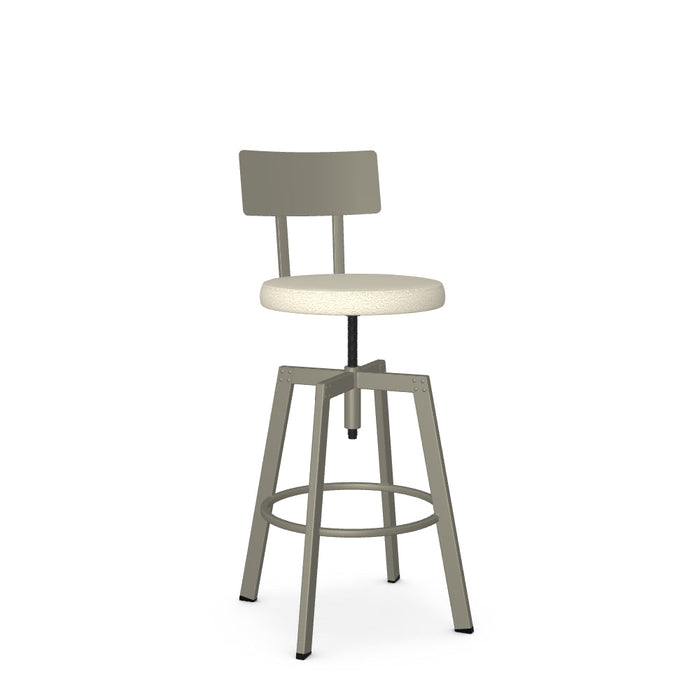 Architect Screw Stool -Upholstered