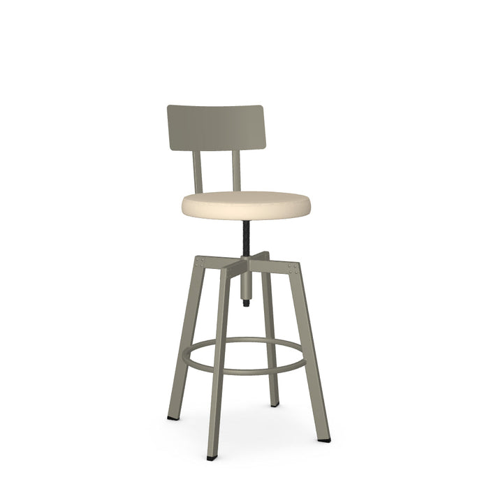 Architect Screw Stool -Upholstered