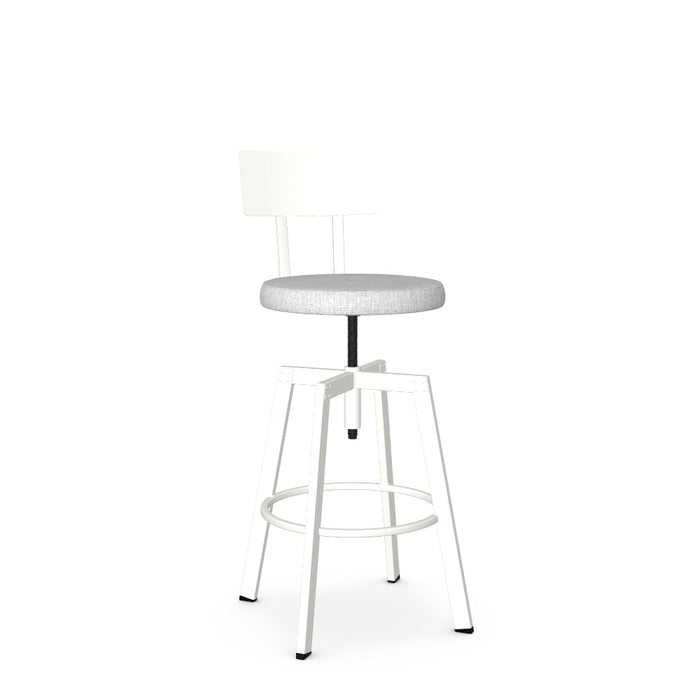 Architect Screw Stool -Upholstered