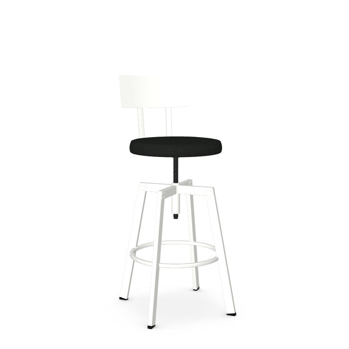 Architect Screw Stool -Upholstered