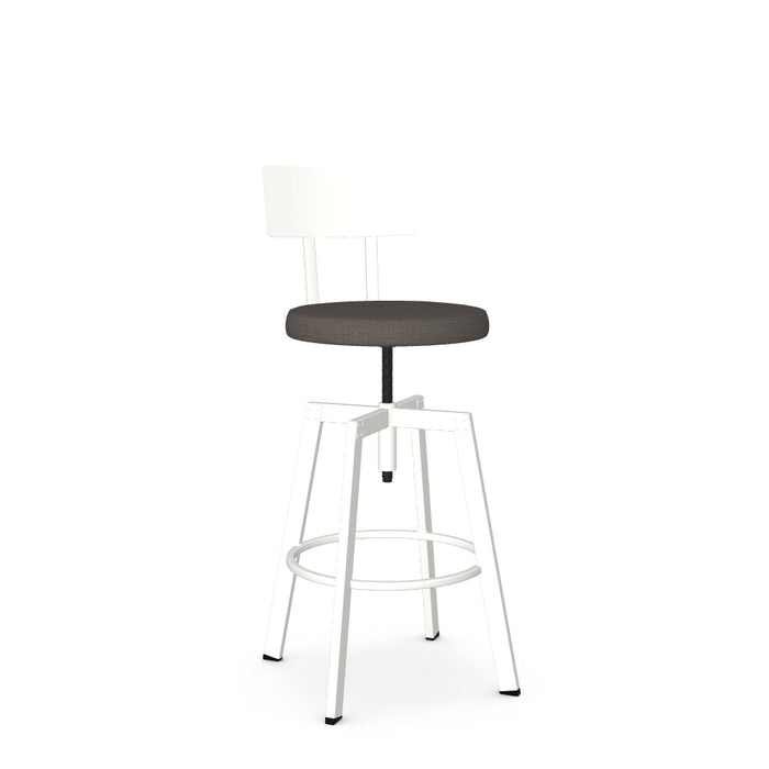 Architect Screw Stool -Upholstered