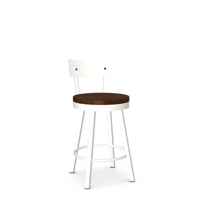 Lauren Swivel Counter Stool- Wood