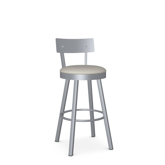 Lauren Swivel Bar Stool - Upholstered