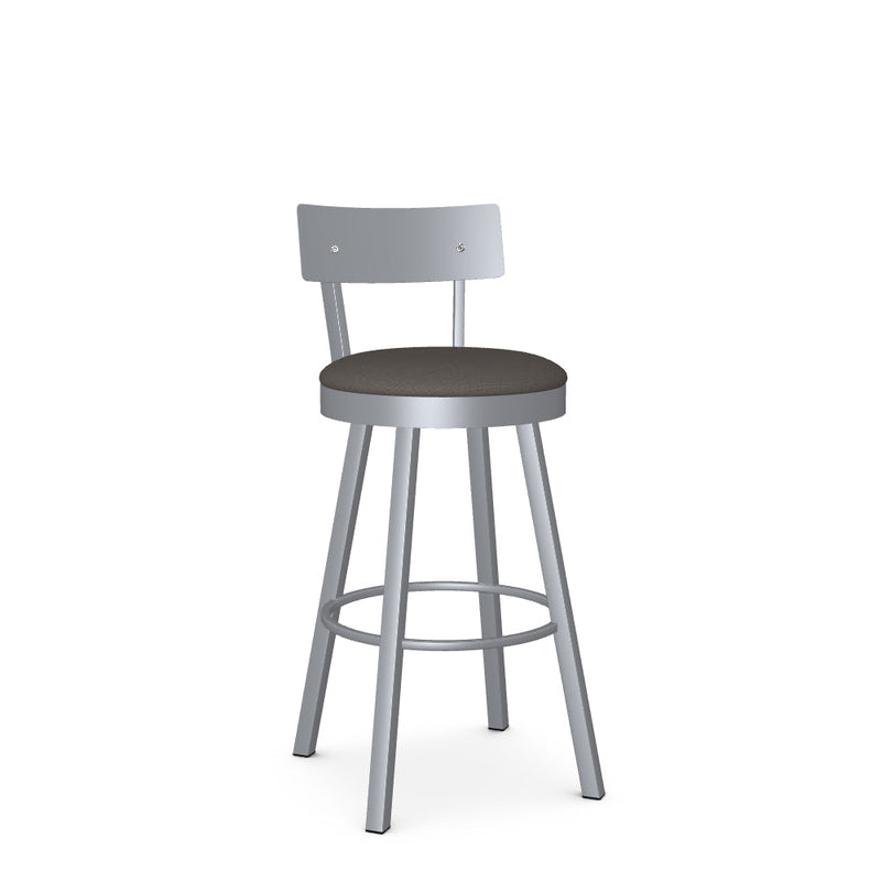 Lauren Swivel Bar Stool - Upholstered