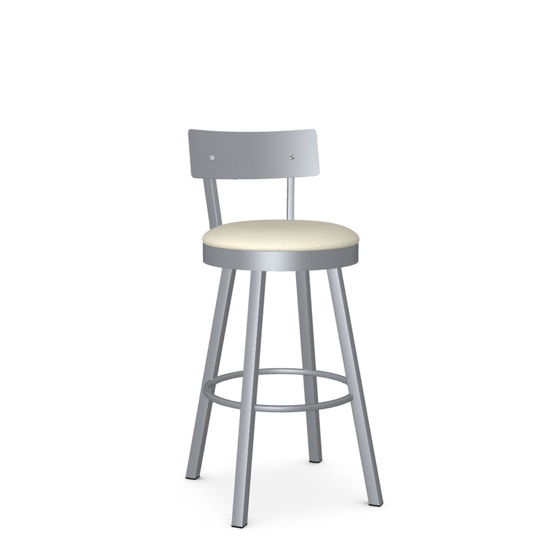 Lauren Swivel Bar Stool - Upholstered