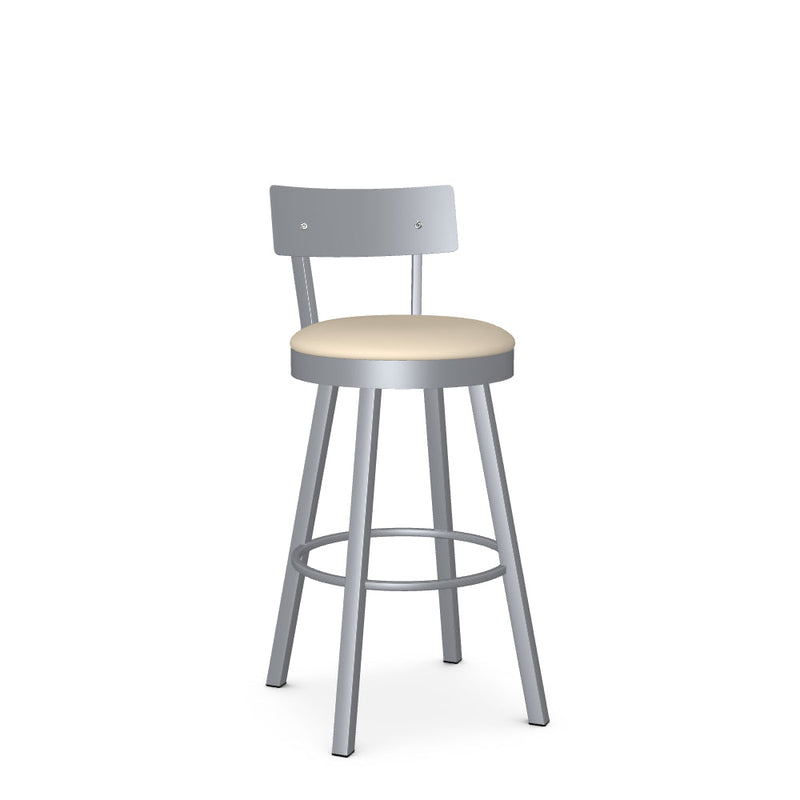 Lauren Swivel Bar Stool - Upholstered