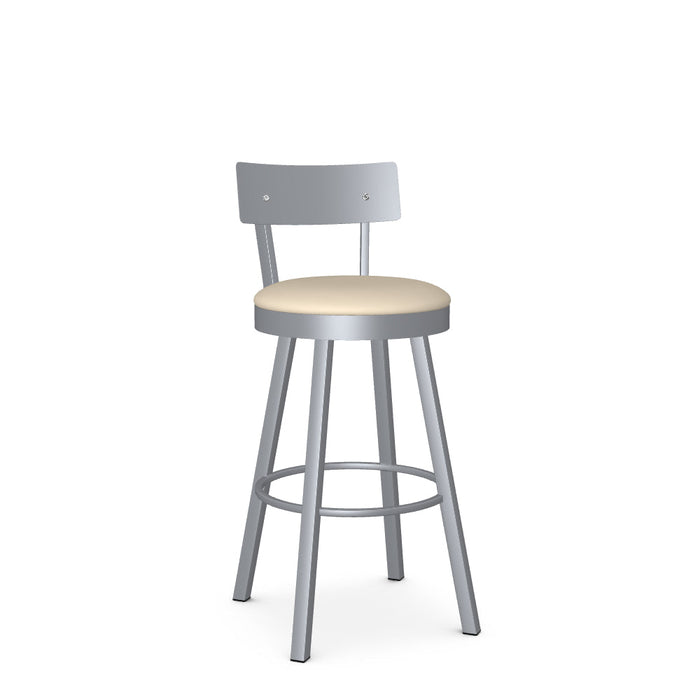 Lauren Swivel Bar Stool - Upholstered