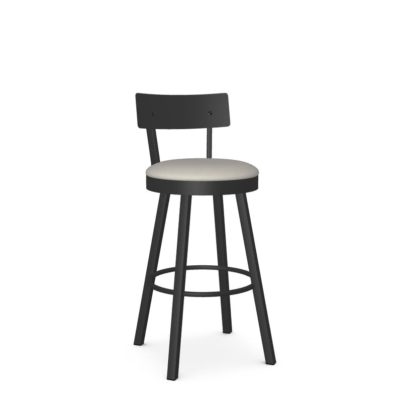 Lauren Swivel Bar Stool - Upholstered