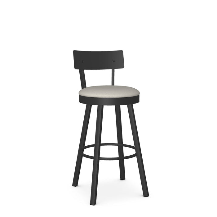 Lauren Swivel Bar Stool - Upholstered