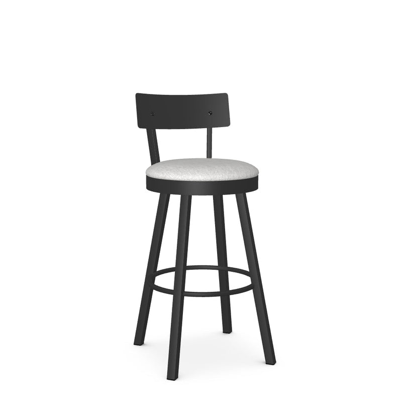 Lauren Swivel Bar Stool - Upholstered