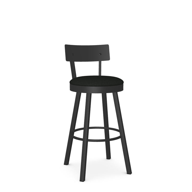 Lauren Swivel Bar Stool - Upholstered