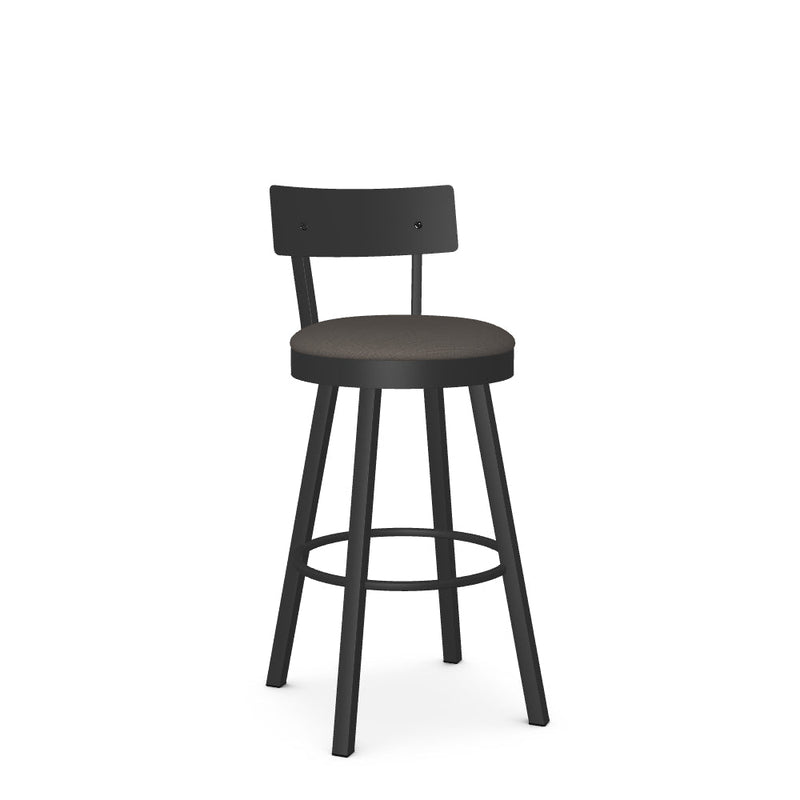Lauren Swivel Bar Stool - Upholstered