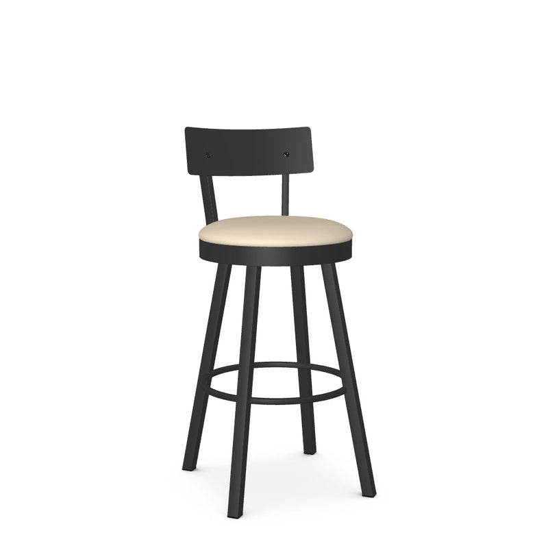 Lauren Swivel Bar Stool - Upholstered