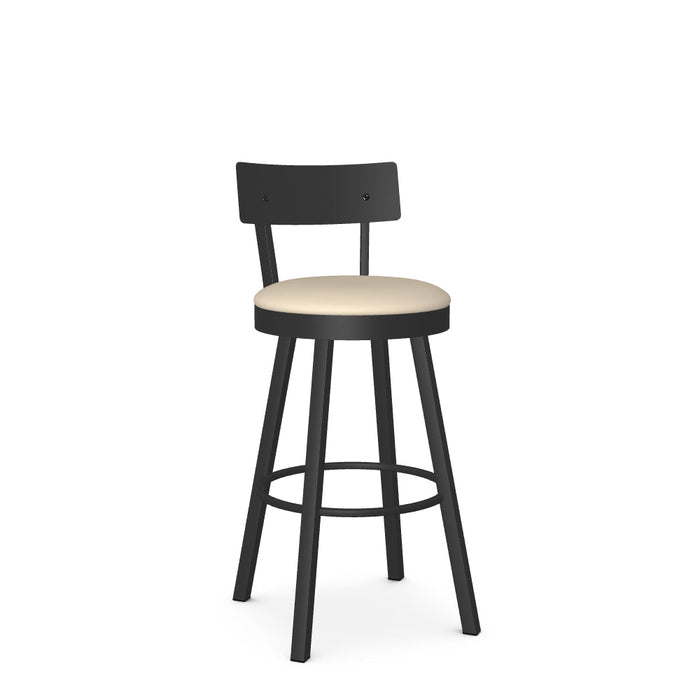 Lauren Swivel Bar Stool - Upholstered