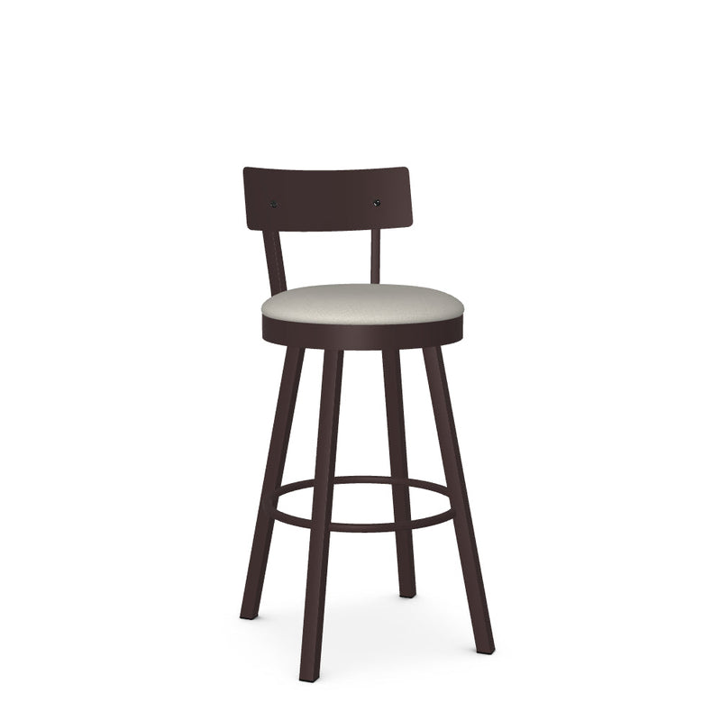 Lauren Swivel Bar Stool - Upholstered