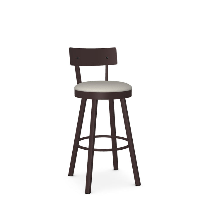 Lauren Swivel Bar Stool - Upholstered