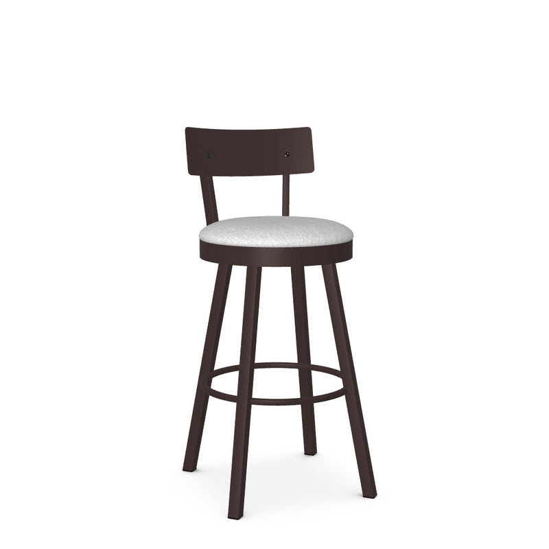 Lauren Swivel Bar Stool - Upholstered