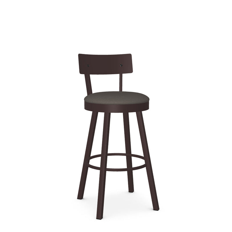 Lauren Swivel Bar Stool - Upholstered