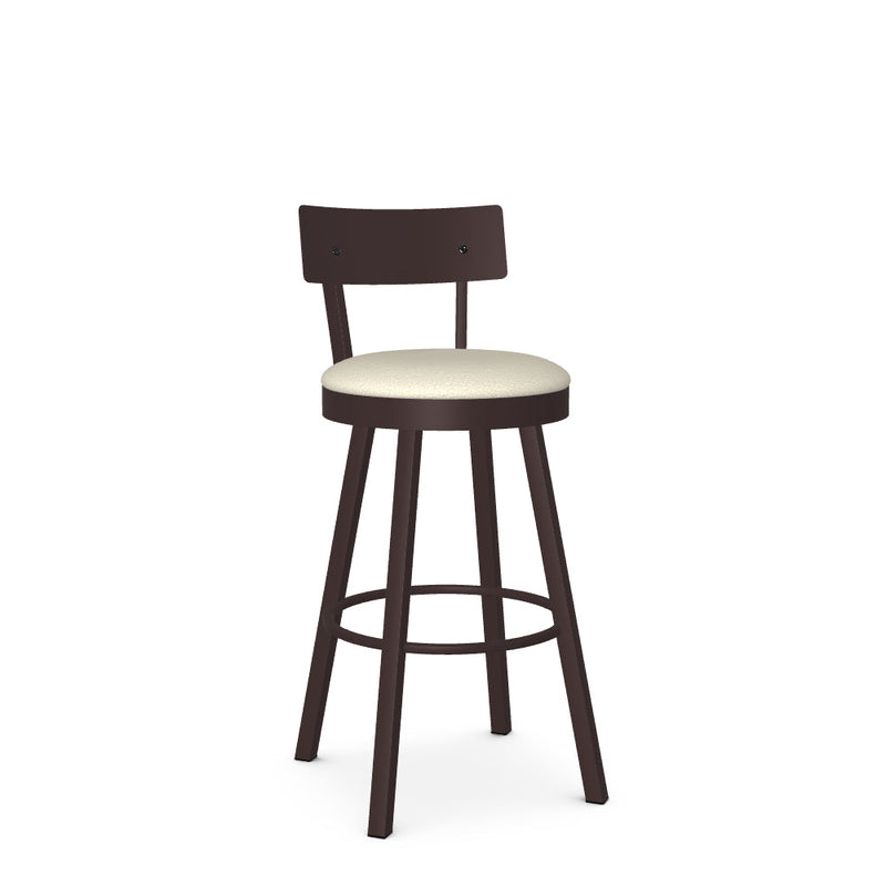 Lauren Swivel Bar Stool - Upholstered