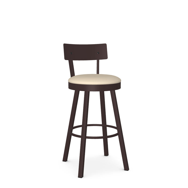Lauren Swivel Bar Stool - Upholstered
