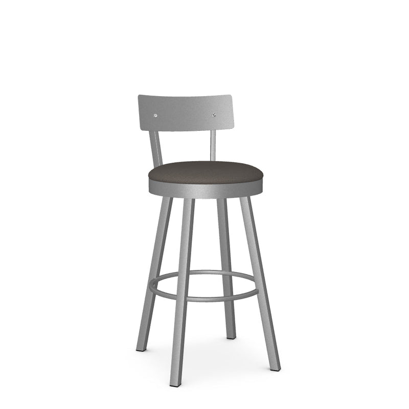 Lauren Swivel Bar Stool - Upholstered
