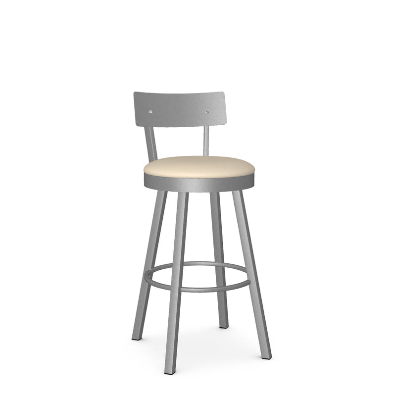 Lauren Swivel Bar Stool - Upholstered
