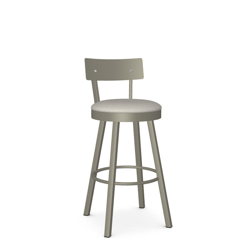 Lauren Swivel Bar Stool - Upholstered