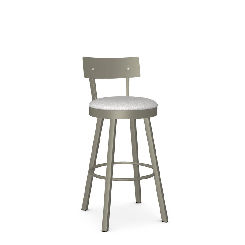 Lauren Swivel Bar Stool - Upholstered