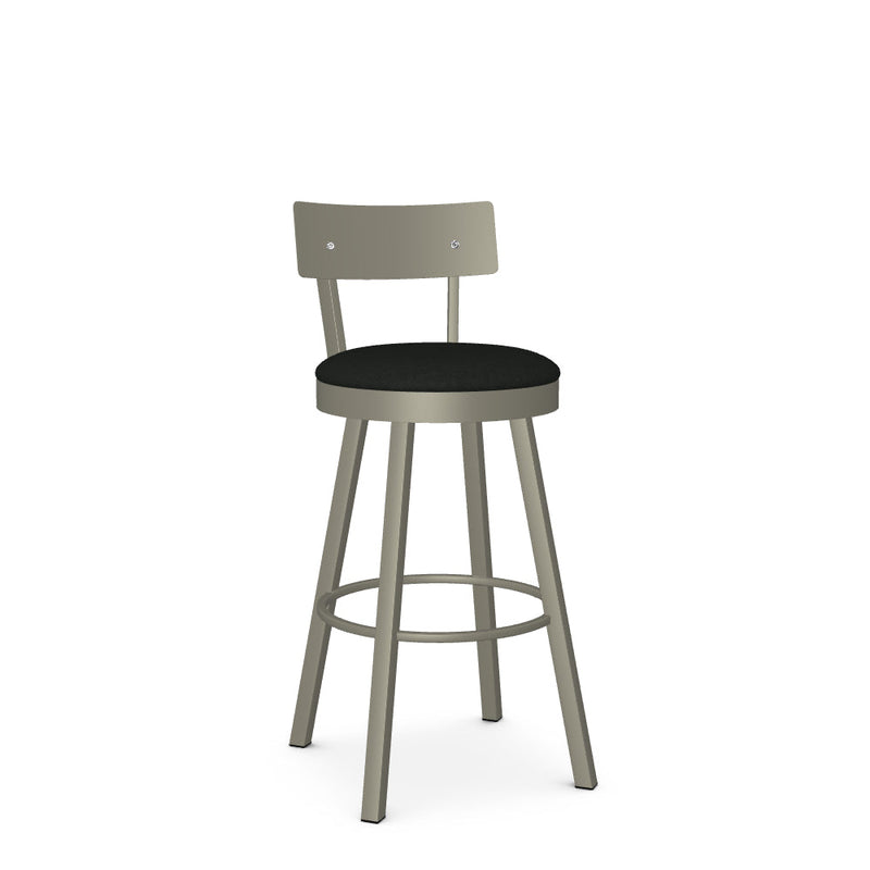 Lauren Swivel Bar Stool - Upholstered