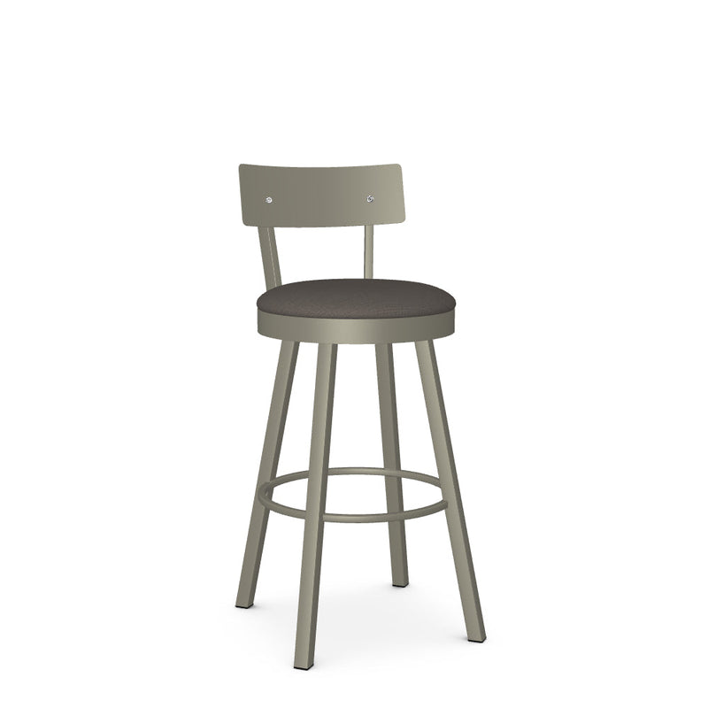 Lauren Swivel Bar Stool - Upholstered